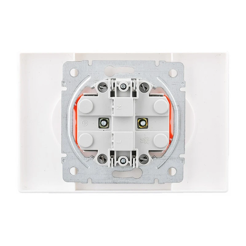EU Standard Two Gang Socket Black high quality